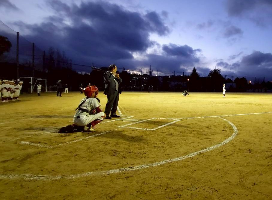 四季の森運動公園グラウンド夜間照明施設完成式