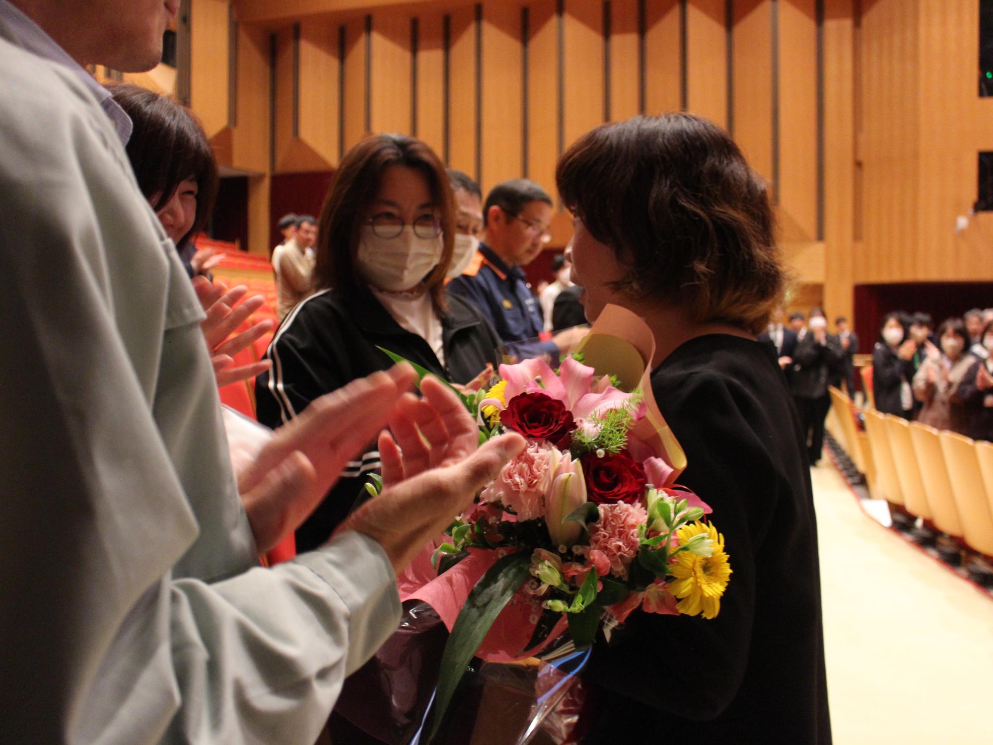 退職者お別れ会の様子