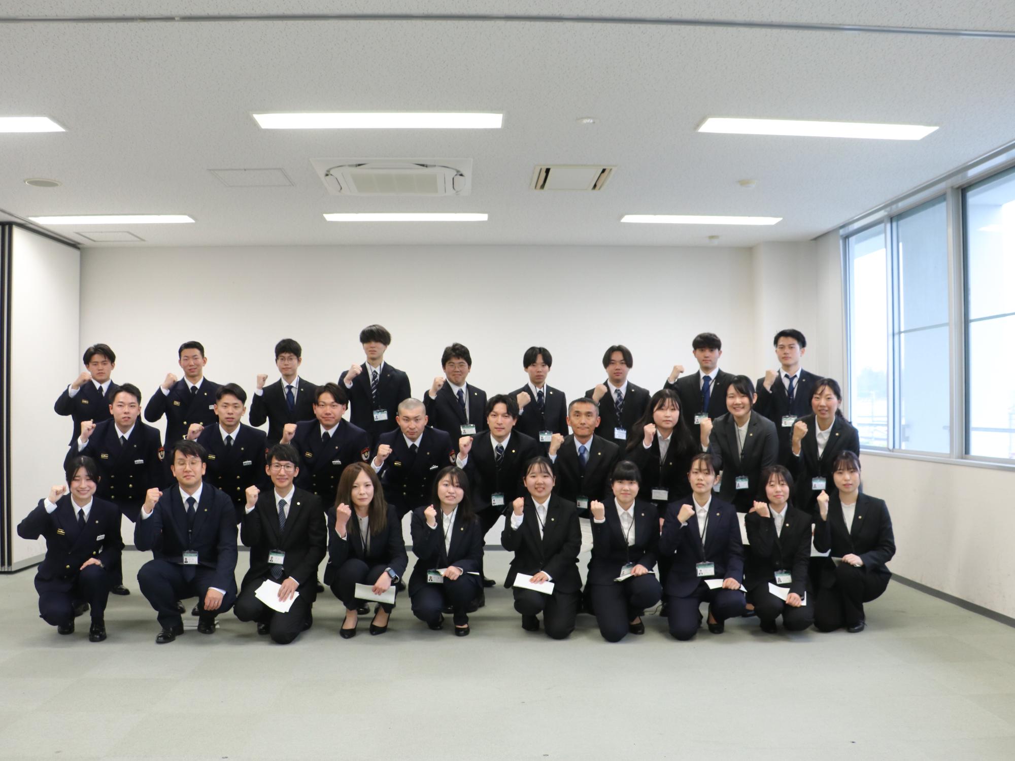 辞令交付式の様子