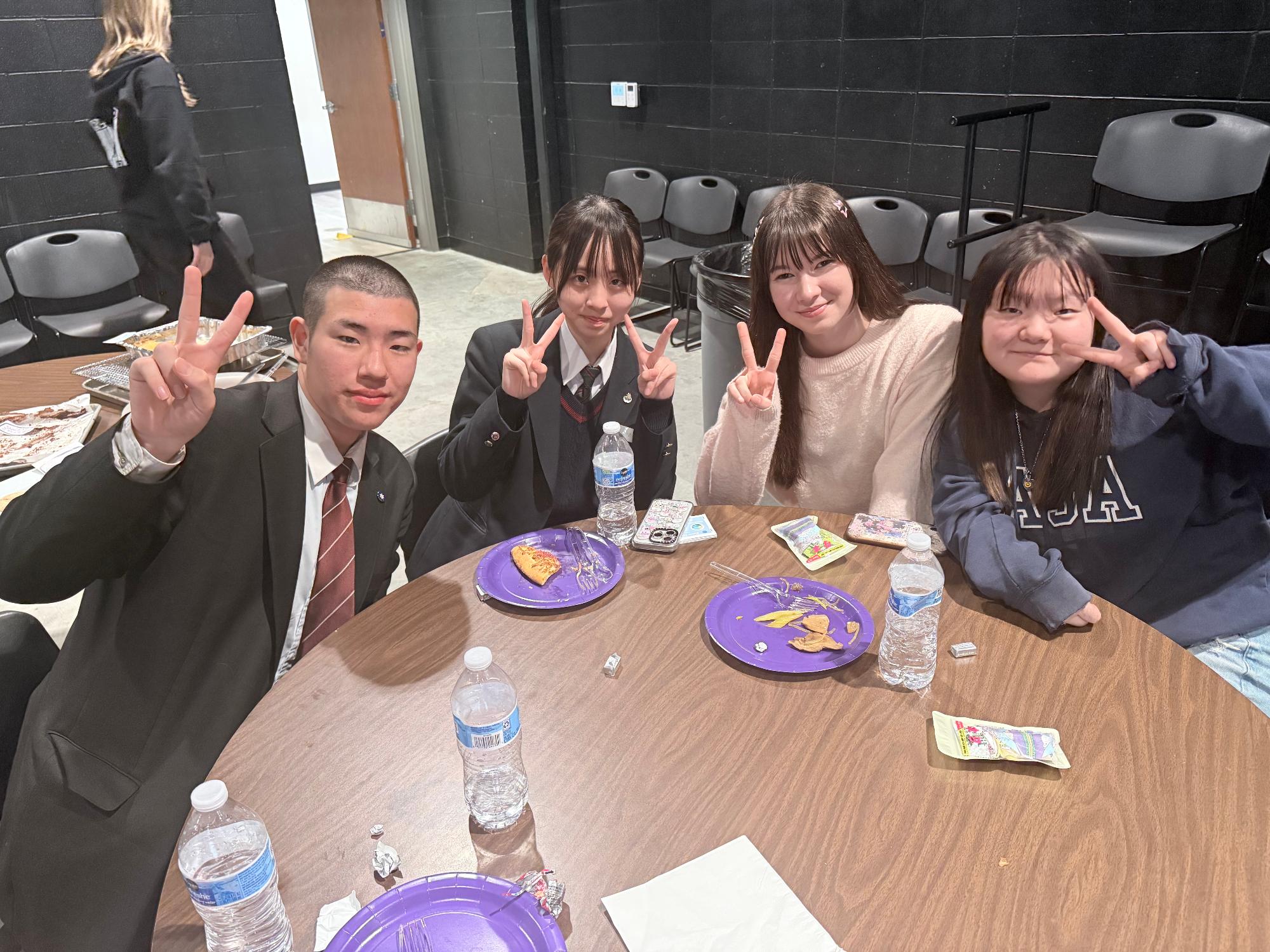 ワラワラ市短期留学の様子
