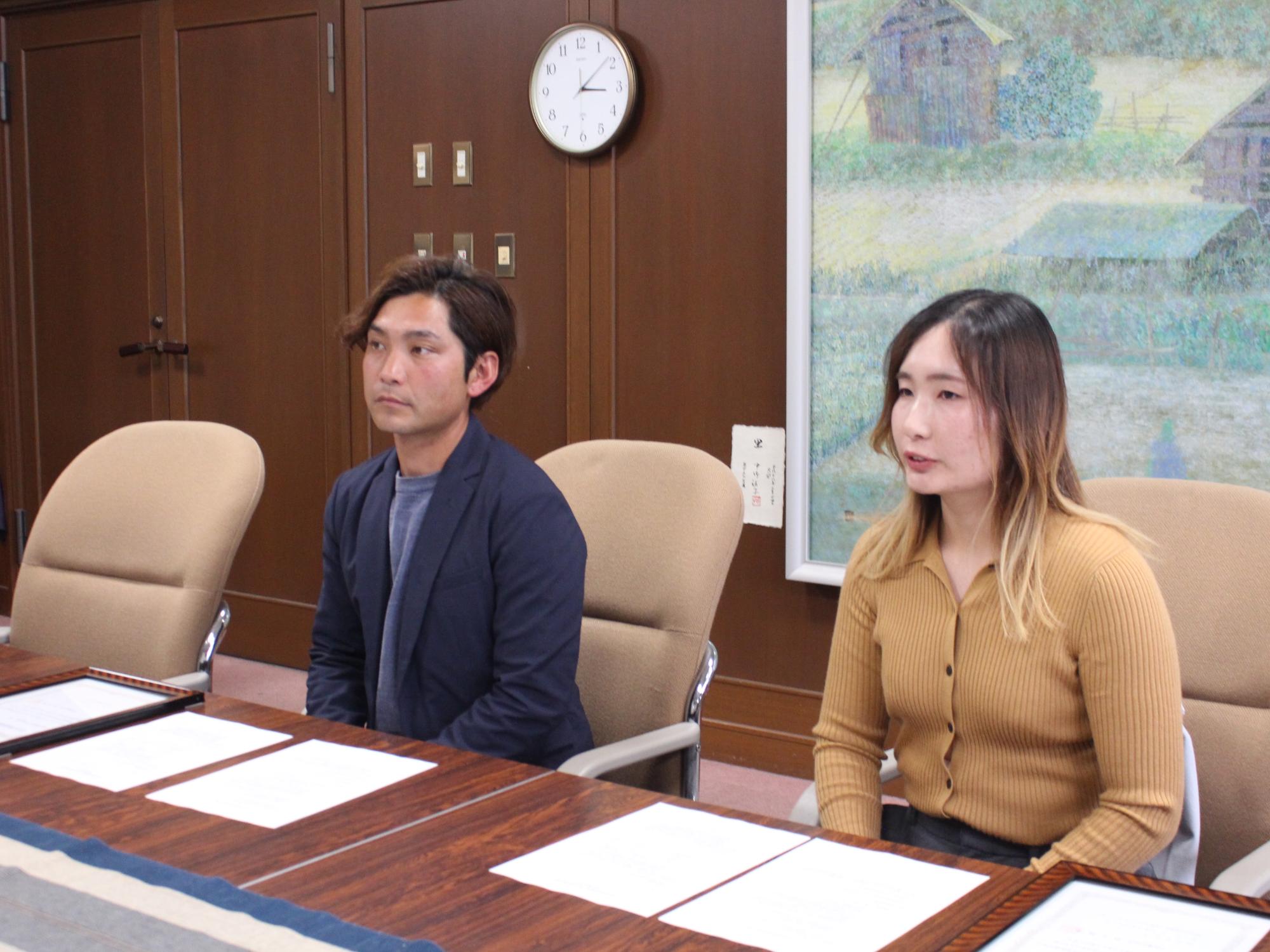 認定書交付式の様子
