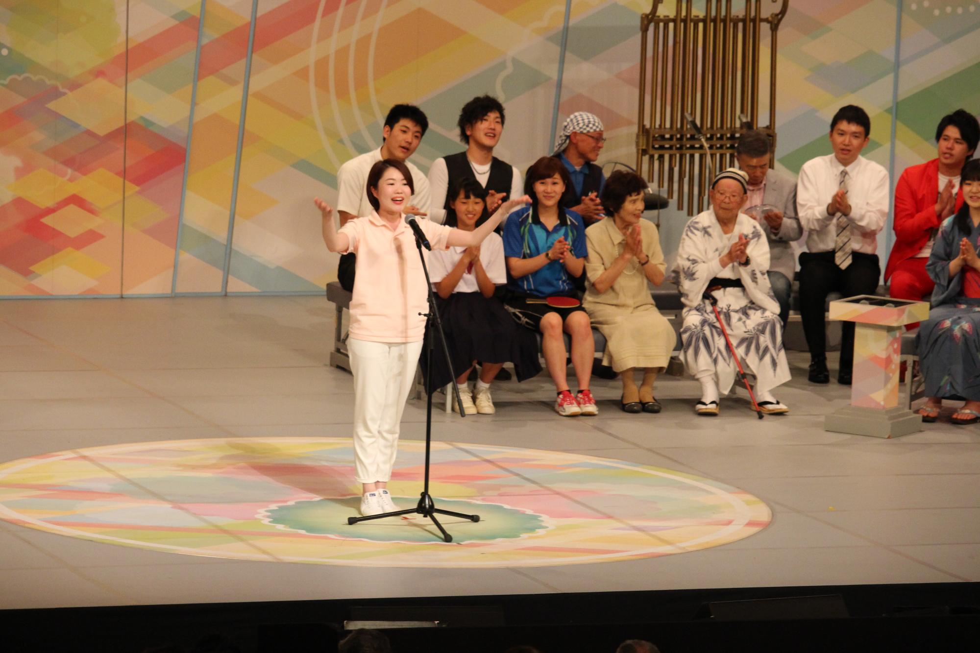 前回大会の写真 小林真弓さん