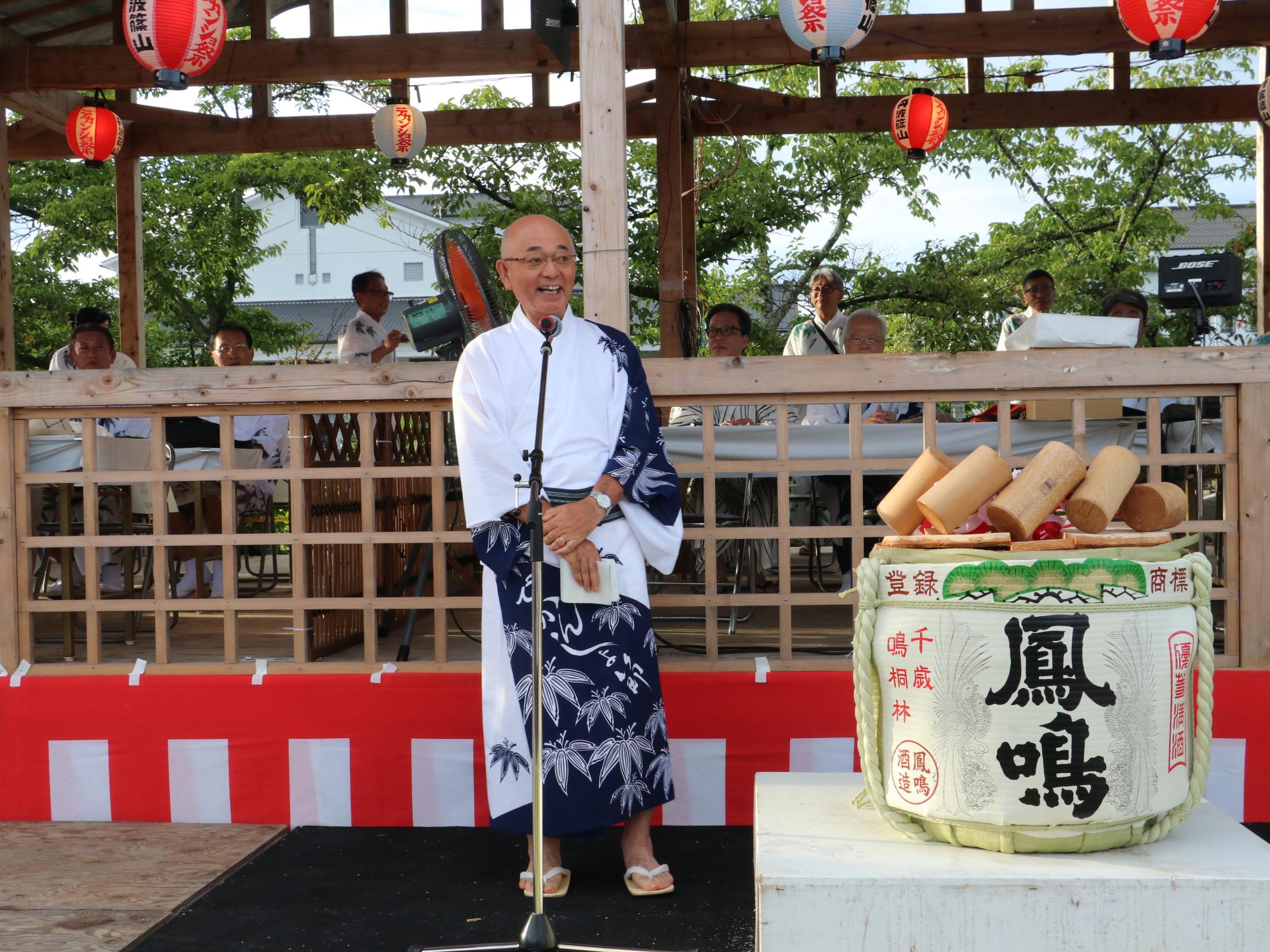 デカンショ祭の様子
