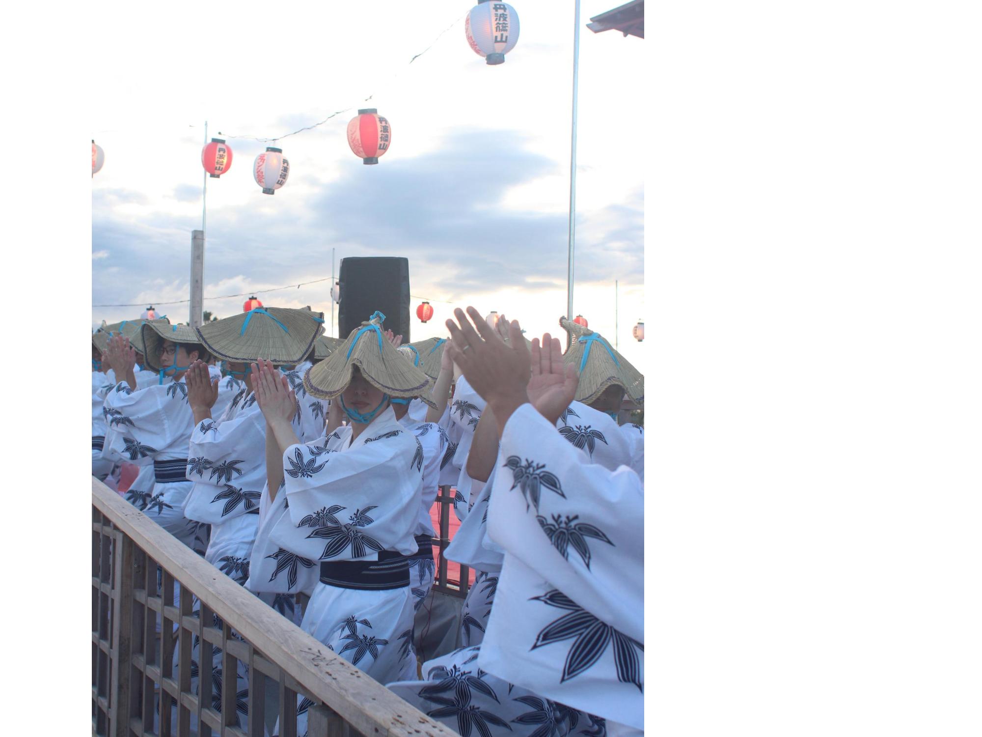 デカンショ祭の様子