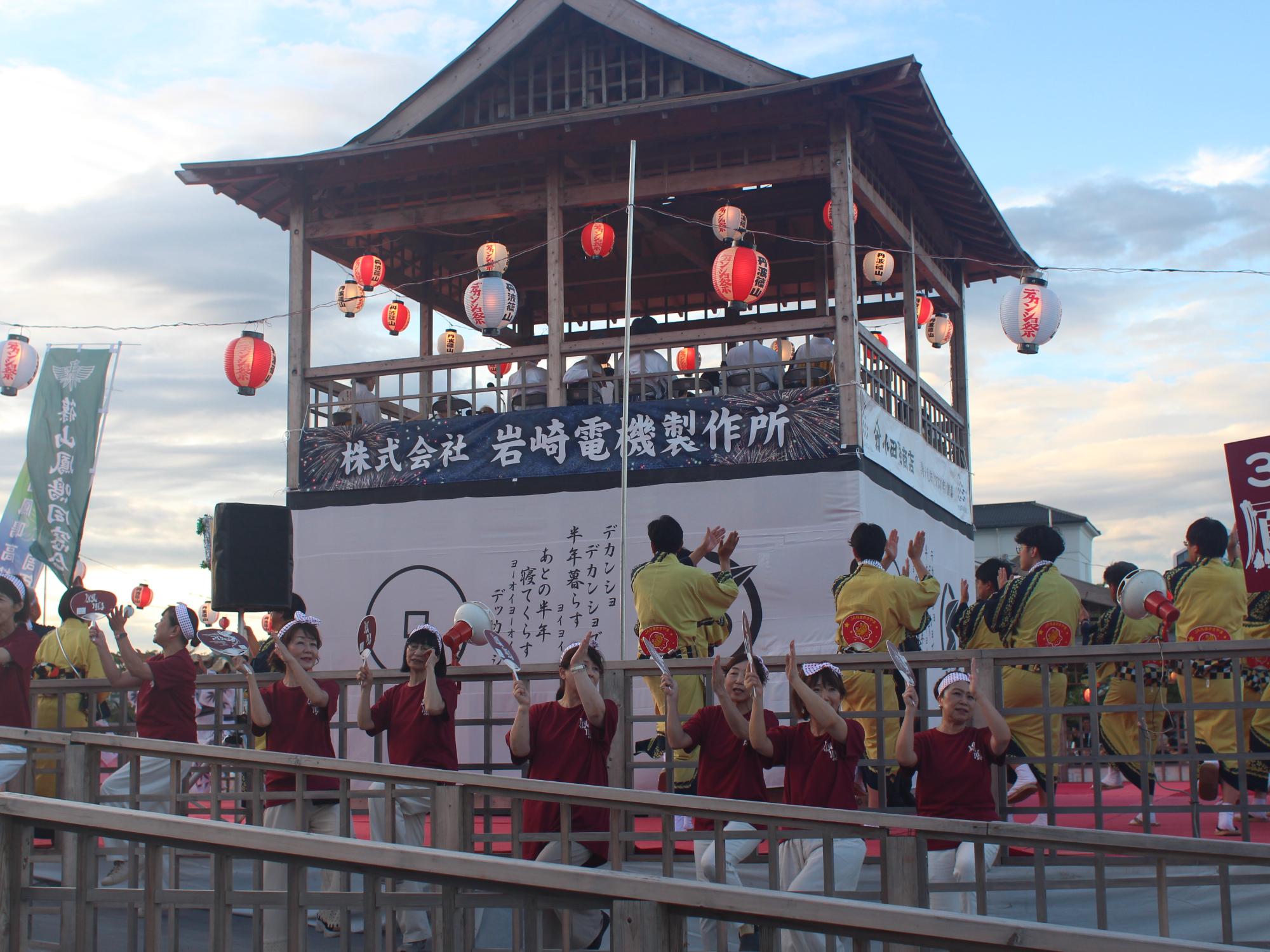 デカンショ祭の様子