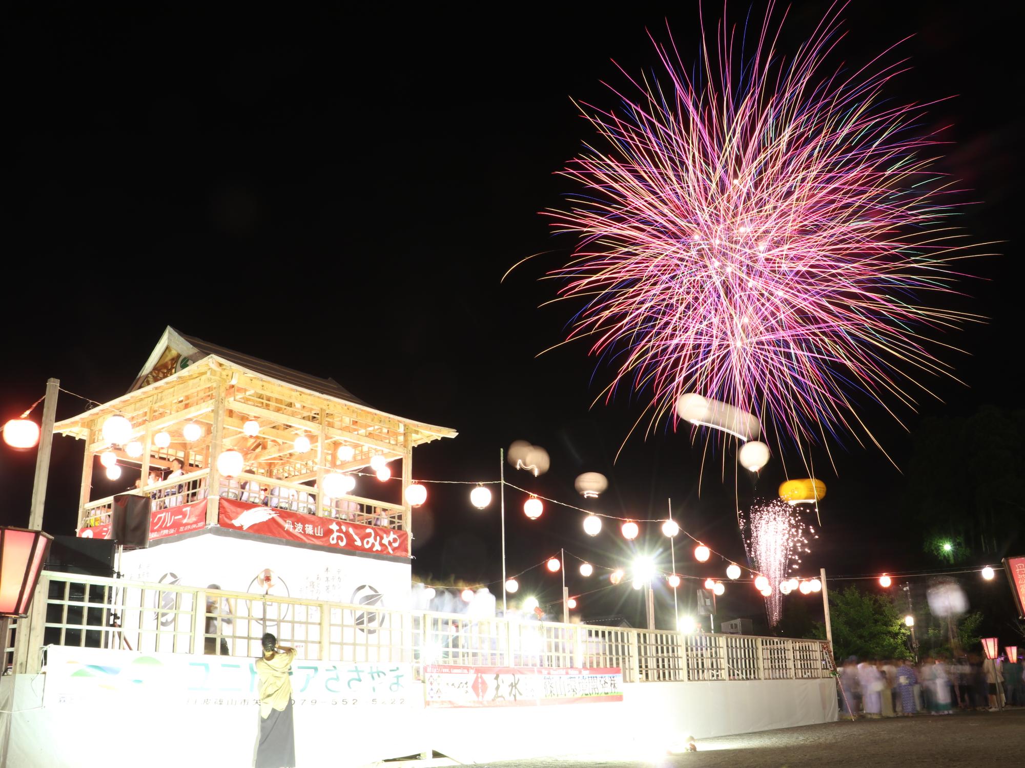 デカンショ祭の様子