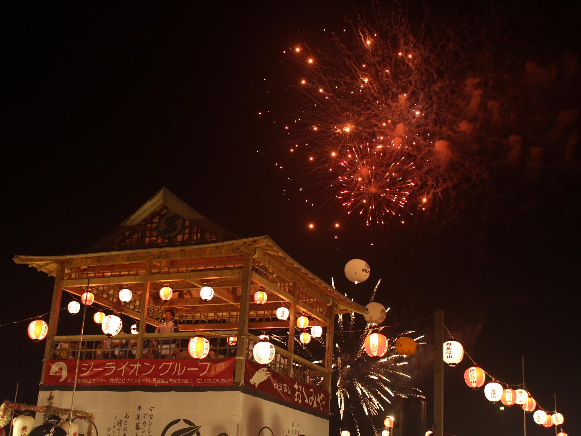 デカンショ祭の様子