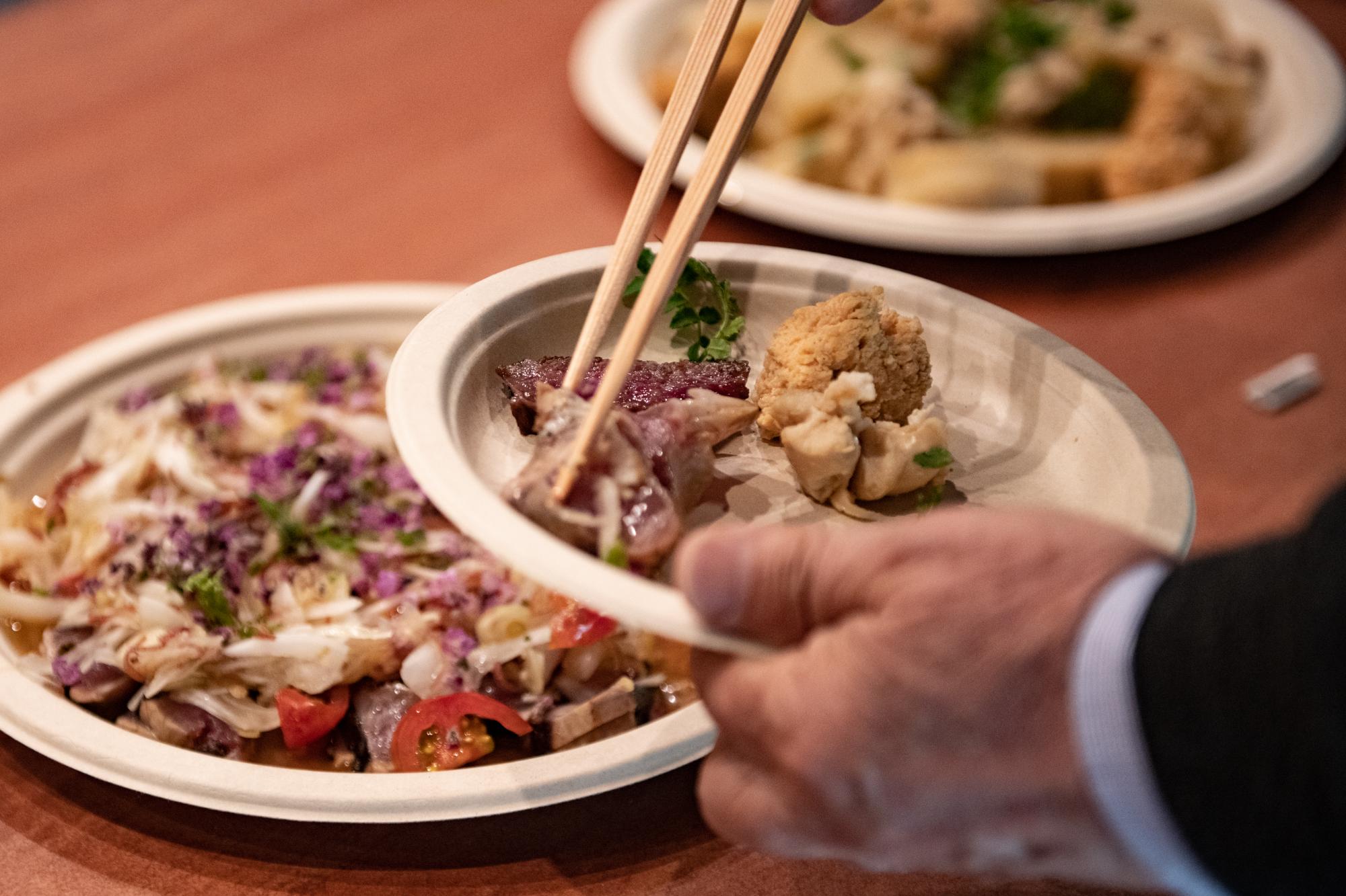 そらをあおぐ 料理2