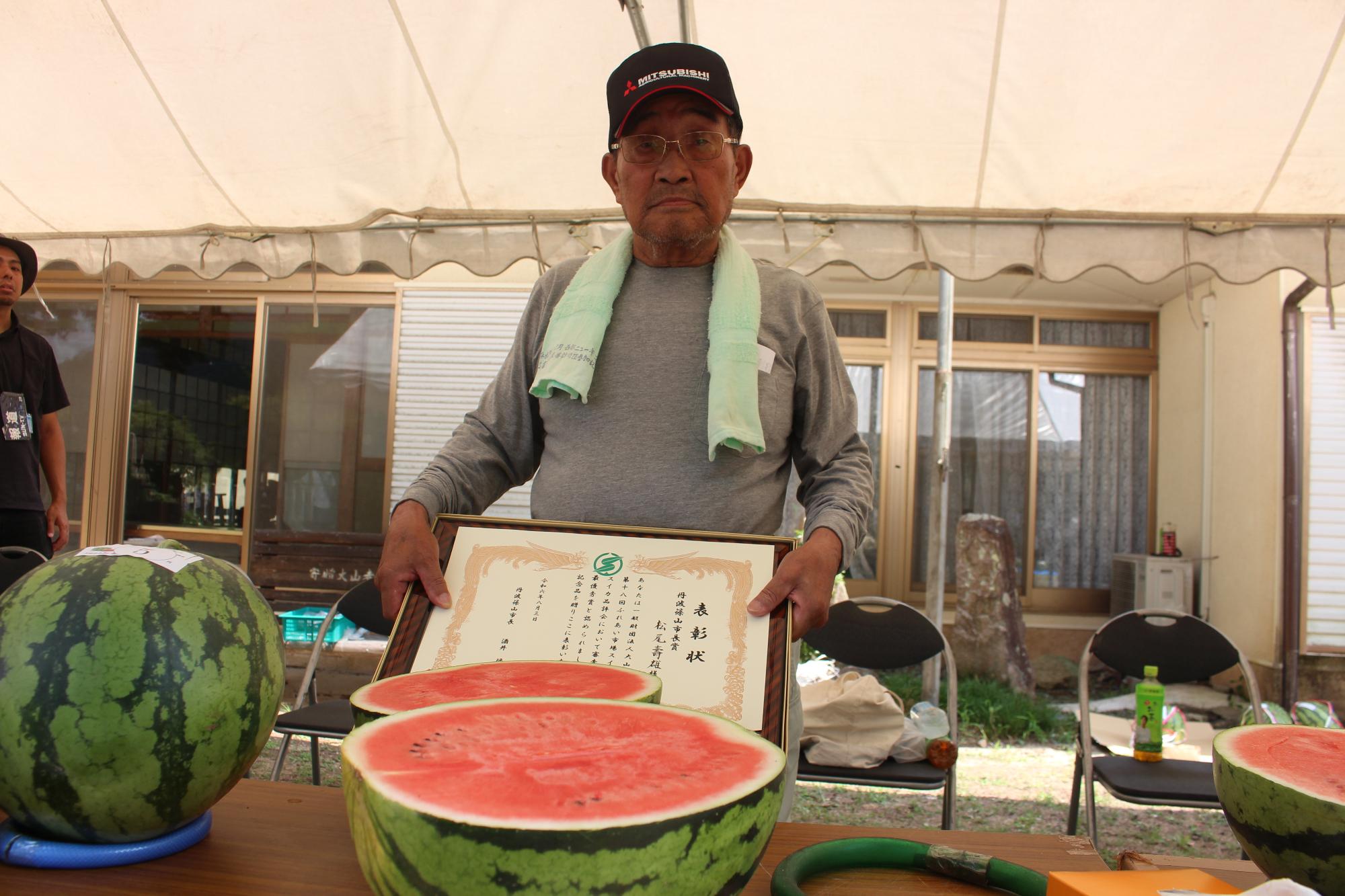 最優秀賞を受賞された松尾さん