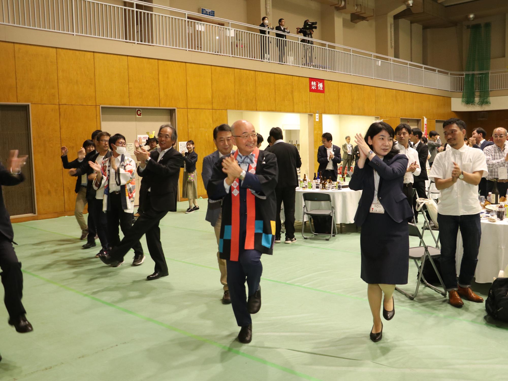 伝建大会 交流会 市長