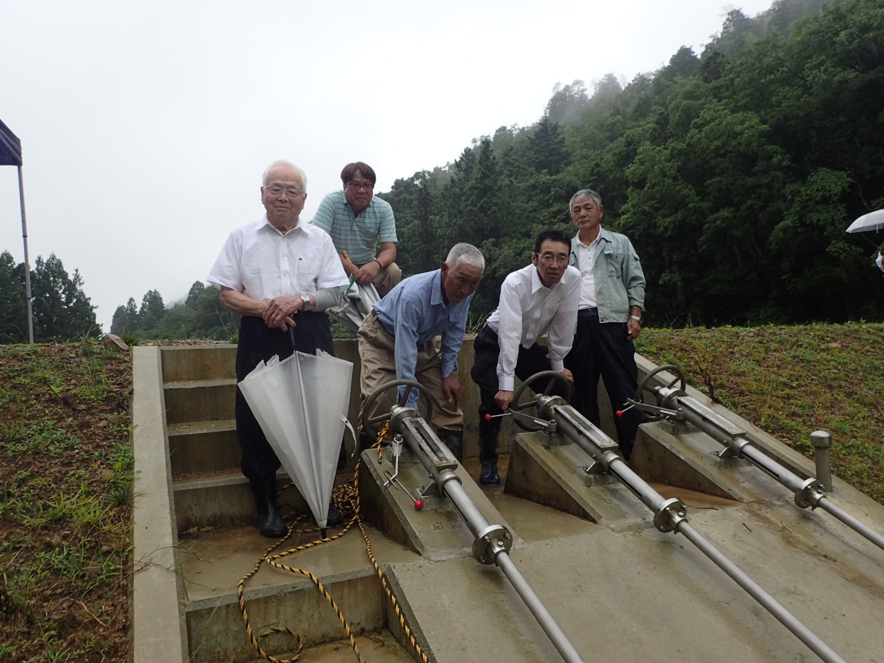 春日江地区の皆さん