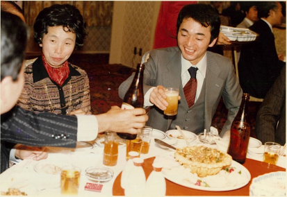 酒井市長（23歳）とお母様