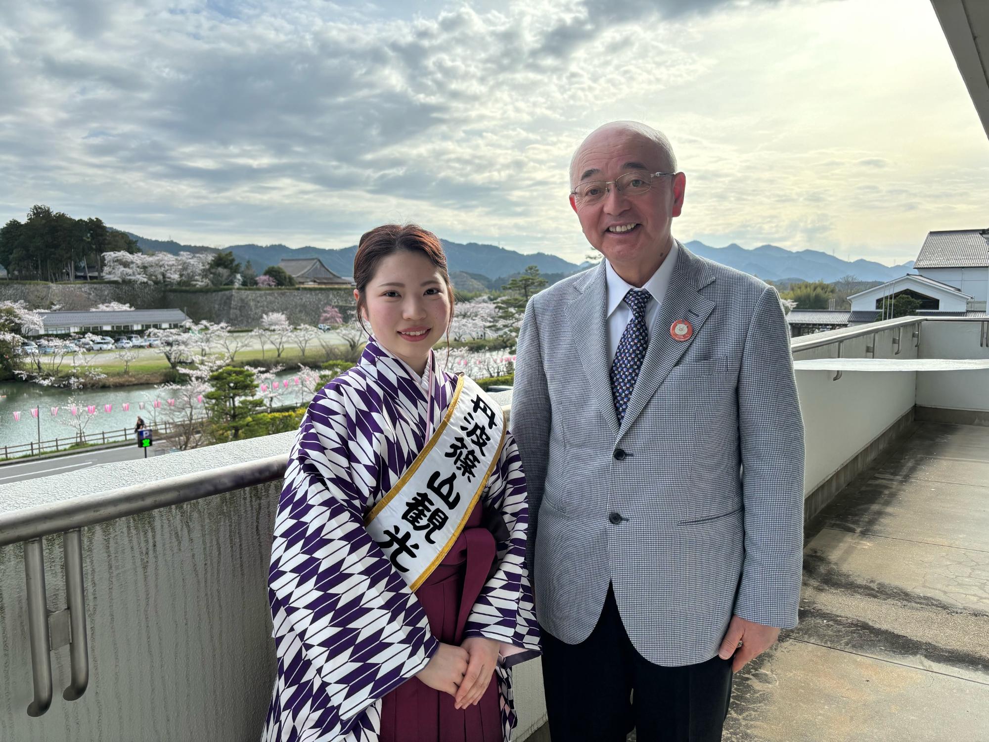 市長と観光大使