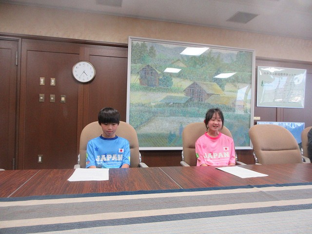 ホッケー贈呈式2