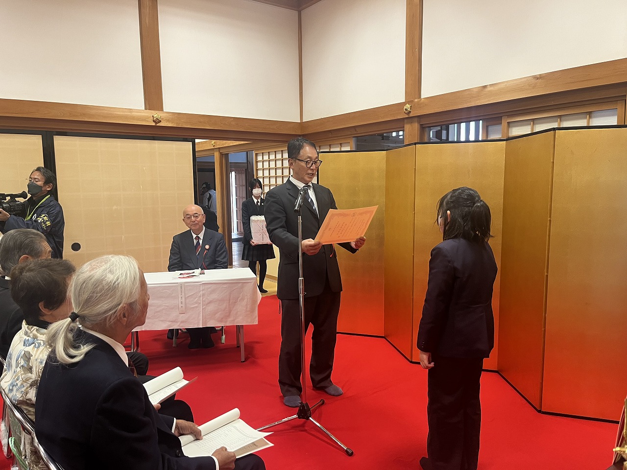 菊花展表彰式11