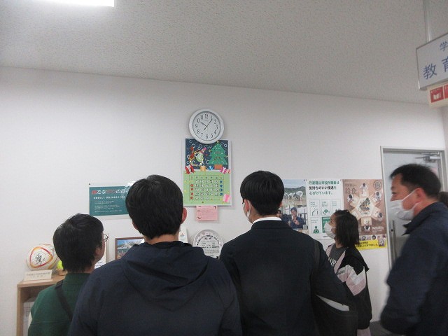 カレンダー贈呈式1