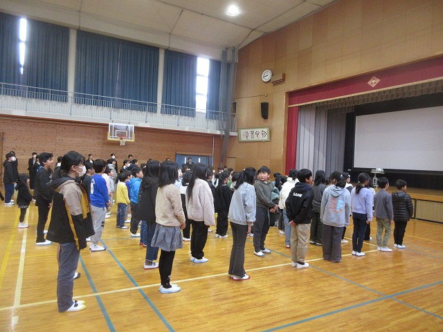 2学期終業式1