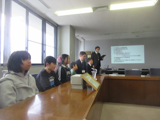 西紀北小学校市長訪問1