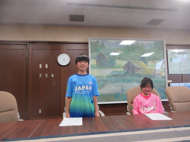 ホッケー贈呈式1