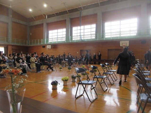 多紀小学校卒業式7