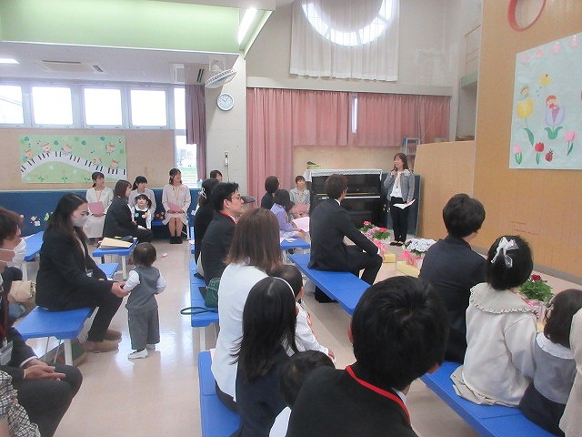 たかしろ保育園入園式1