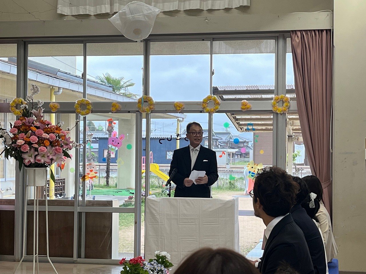 たかしろ保育園入園式2