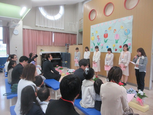 たかしろ保育園入園式4