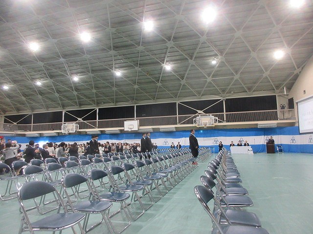 篠山産業高校入学式1