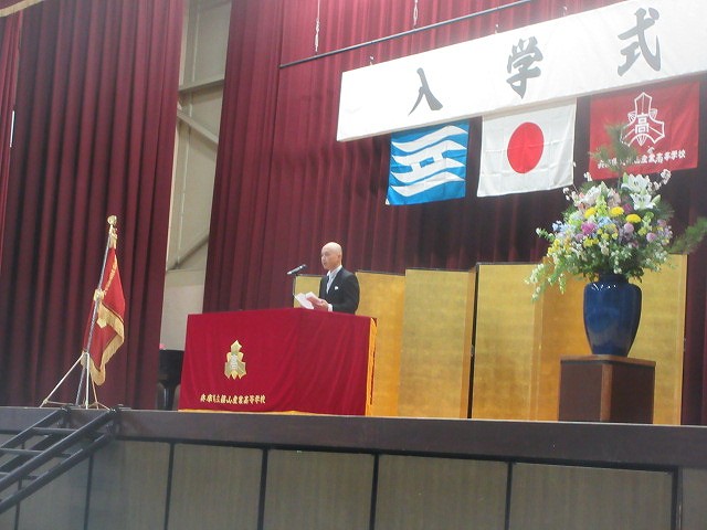 篠山産業高校入学式3