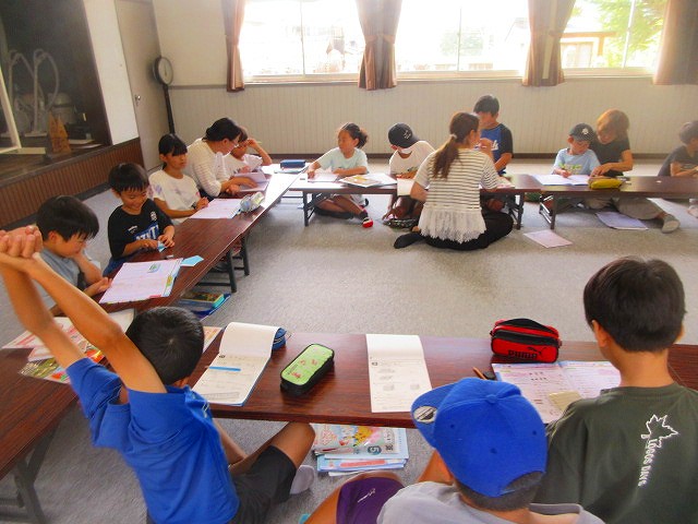 夏休み学習会1