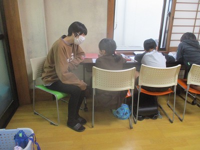 児童クラブ指導員とのふれあい