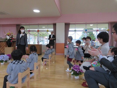 たまみず入園式1