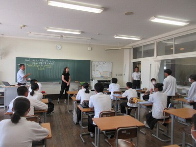 良い雰囲気の篠山中学校1
