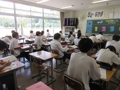 良い雰囲気の篠山中学校2
