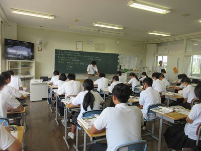 良い雰囲気の篠山中学校6