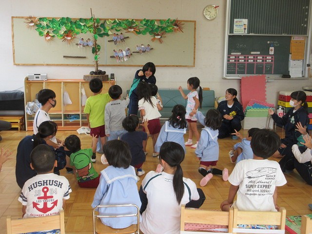幼稚園高校交流1