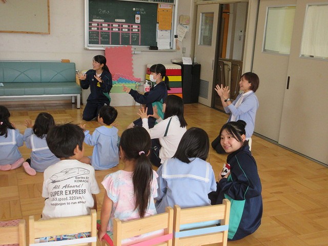 幼稚園高校交流2