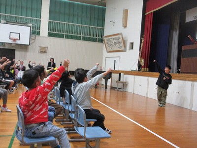 西紀小学校150周年記念式典6