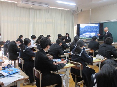 市長の学校訪問2