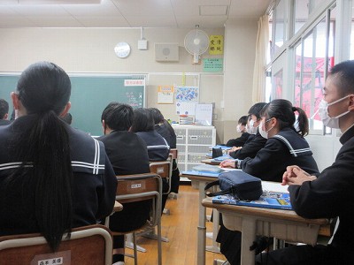 市長の学校訪問3