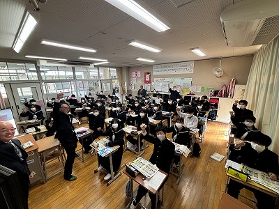 市長の学校訪問5