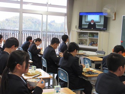 篠山中学校食育4