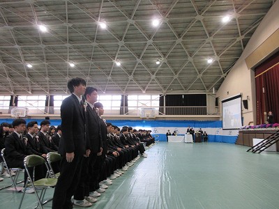 産高卒業式2