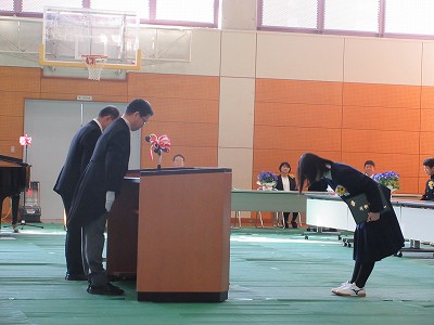 東中卒業式2