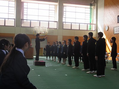 東中卒業式6