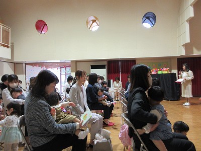 保育園入園式5