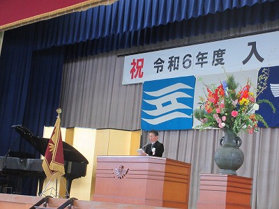 鳳鳴高校入学式3