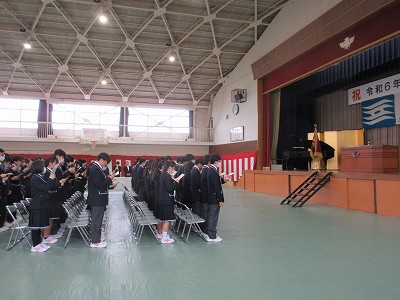 鳳鳴高校入学式4