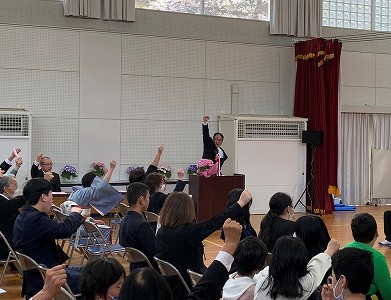 篠山養護学校入学式1