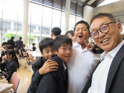 篠中学校給食8